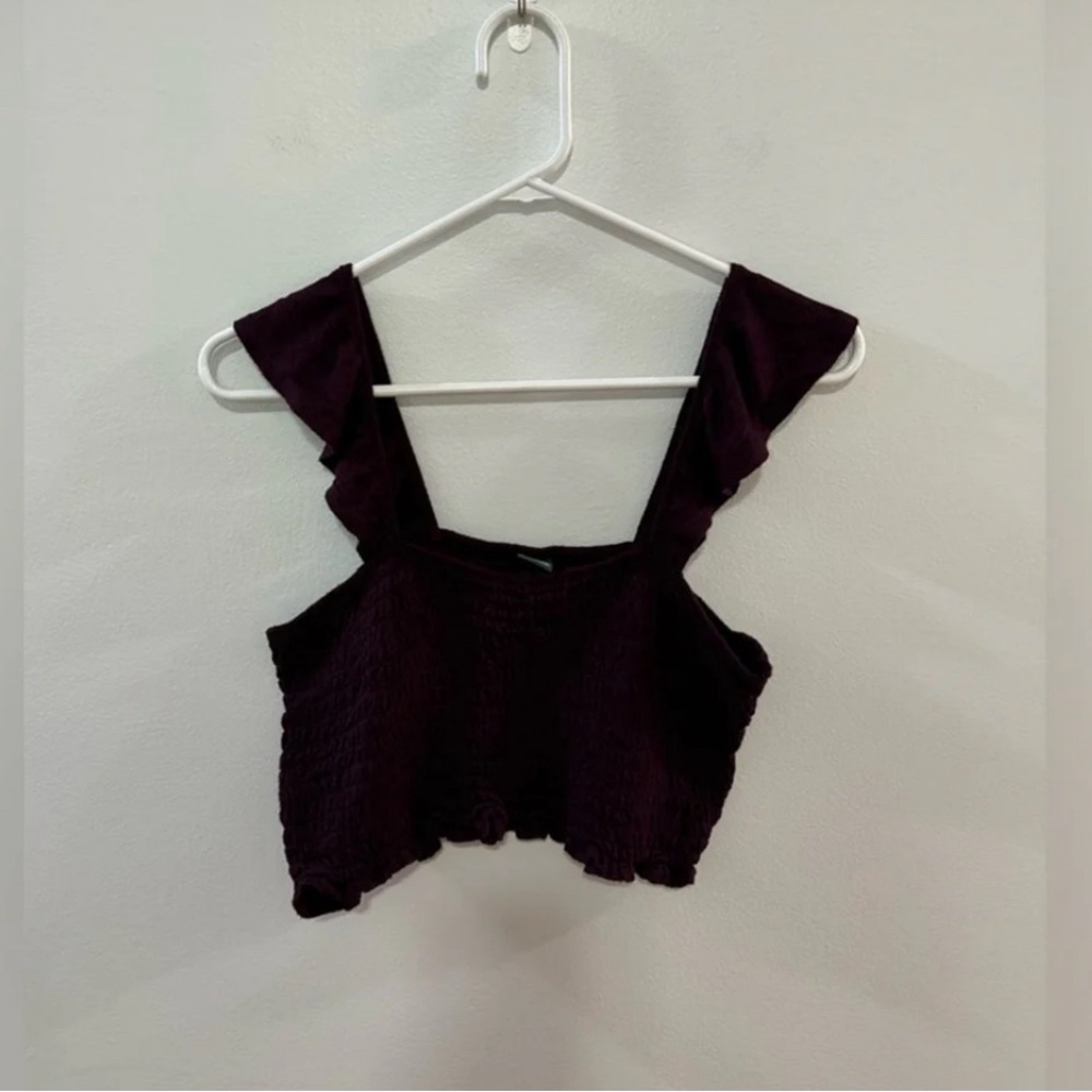 Purple Target Wild Fable Ruffled Tank - Picture 2 of 5